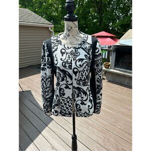 Chicos quilted jacket size Small